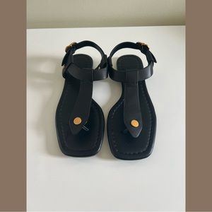 Aerosoles Black Thong Sandal